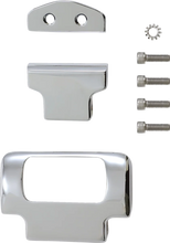 Load image into Gallery viewer, LA Choppers Gauge Mount - Single - Chrome - Softail LA-7397-00C - Main Product View