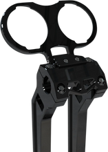 Load image into Gallery viewer, LA Choppers Gauge Mount - Single - Raw - Dyna/Sportster LA-7397-01R - Side View