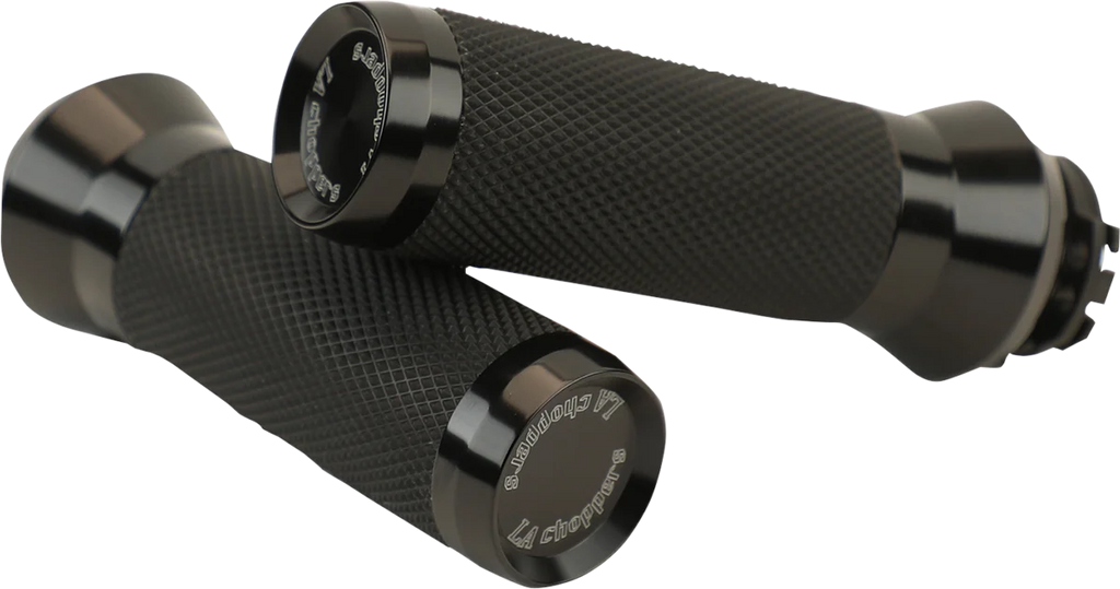 LA Choppers Grips - Cable - Anodized LA-7492-01B - Main Product View