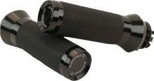 Load image into Gallery viewer, LA Choppers Grips - Cable - Anodized LA-7492-01B - Main Product View