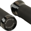Load image into Gallery viewer, LA Choppers Grips - Cable - Anodized LA-7492-01B - Back View