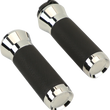 Load image into Gallery viewer, LA Choppers Grips - Cable - Chrome LA-7492-01 - Main Product View