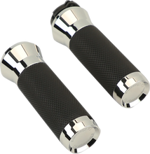 Load image into Gallery viewer, LA Choppers Grips - Cable - Chrome LA-7492-01 - Main Product View