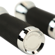 Load image into Gallery viewer, LA Choppers Grips - Cable - Chrome LA-7492-01 - Side View