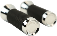 Load image into Gallery viewer, LA Choppers Grips - Cable - Chrome LA-7492-01 - Side View