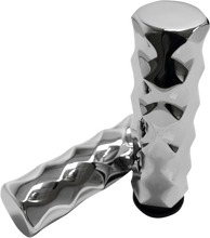 Load image into Gallery viewer, LA Choppers Grips - Hex - TBW - Chrome LA-7491-00 - Main Product View