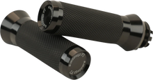 Load image into Gallery viewer, LA Choppers Grips - TBW - Anodized LA-7492-00B - Main Product View