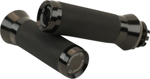 LA Choppers Grips - TBW - Anodized LA-7492-00B - Main Product View