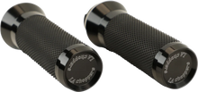 Load image into Gallery viewer, LA Choppers Grips - TBW - Anodized LA-7492-00B - Back View