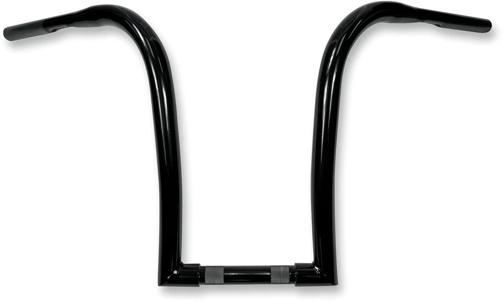 LA Choppers Handlebar - Ape Hanger - 1-1/4" Diameter - 14" Rise - Black LA-7341-14B - Main Product View