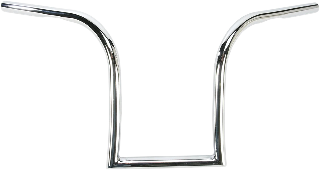 LA Choppers Handlebar - Ape Hanger - 1-1/4" Diameter - 14" Rise - Black LA-7341-14B - Detail View