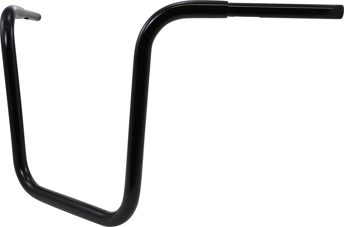 LA Choppers Handlebar - Ape Hanger - 16" - Black LA-7312-16B - Side View