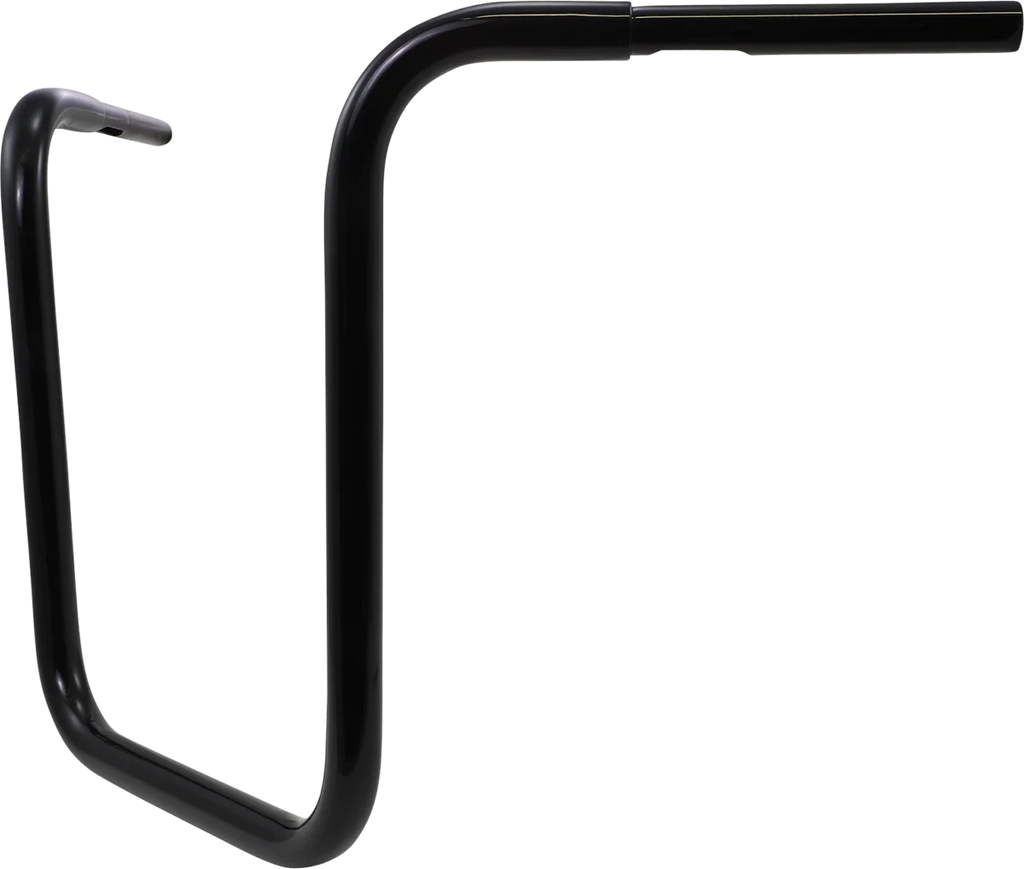 LA Choppers Handlebar - Ape Hanger - 18" - Black LA-7312-18B - Side View