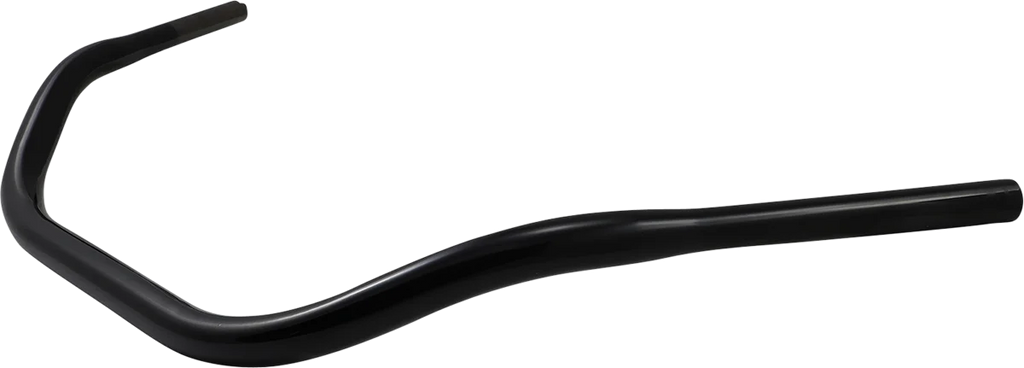 LA Choppers Handlebar - Beach Bar - Black LA-7312-01B - Side View