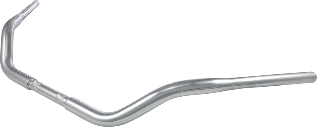 LA Choppers Handlebar - Big Johnson - Dimpled - Chrome LA-7303-01 - Side View