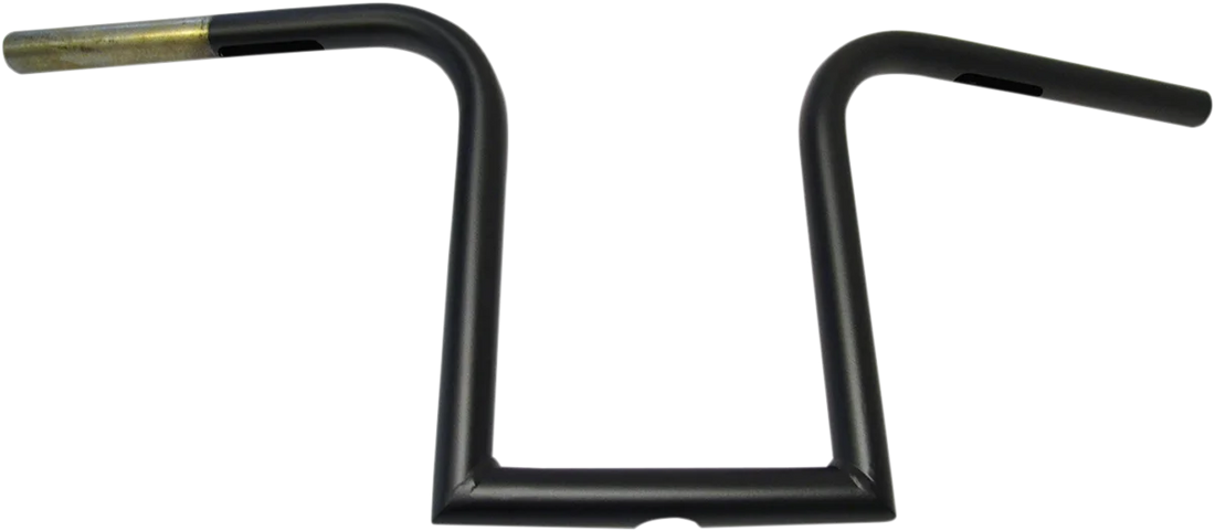 LA Choppers Handlebar - Bourbon Ape - 10" - Flat Black LA-7381-10M - Side View