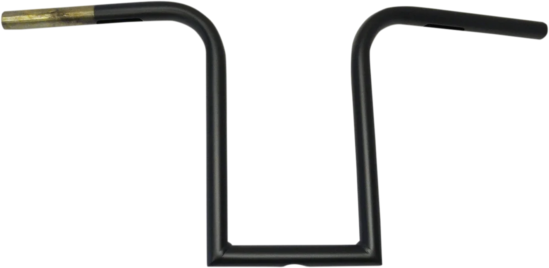 LA Choppers Handlebar - Bourbon Ape - 12" - Flat Black LA-7381-12M - Side View