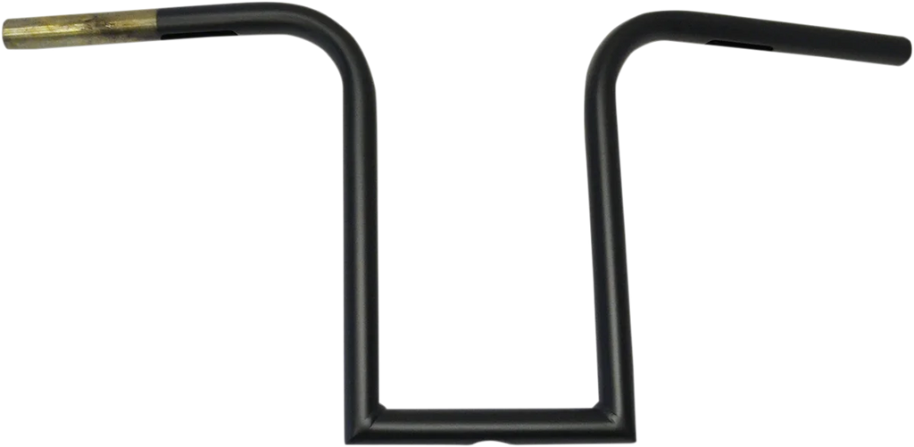 LA Choppers Handlebar - Bourbon Ape - 12" - Flat Black LA-7381-12M - Side View