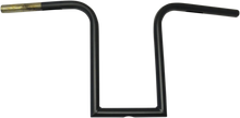 Load image into Gallery viewer, LA Choppers Handlebar - Bourbon Ape - 12&quot; - Flat Black LA-7381-12M - Side View