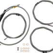 Load image into Gallery viewer, LA Choppers Handlebar Cable/Brake Line Kit - 12"