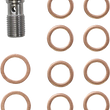 Load image into Gallery viewer, LA Choppers Handlebar Cable/Brake Line Kit - 15" - 17" Ape Hanger Handlebars - Black Vinyl LA-8056KT-16B - Side View