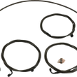 Load image into Gallery viewer, LA Choppers Handlebar Cable/Brake Line Kit - 15" - 17" Ape Hanger Handlebars - Midnight LA-8059KT-16M - Main Product View