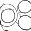 Load image into Gallery viewer, LA Choppers Handlebar Cable/Brake Line Kit - 15"