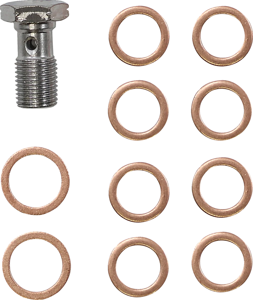 LA Choppers Handlebar Cable/Brake Line Kit - 15" - 17" Ape Hanger Handlebars - Stainless Steel LA-8056KT-16 - Side View