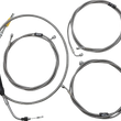 Load image into Gallery viewer, LA Choppers Handlebar Cable/Brake Line Kit - 15"