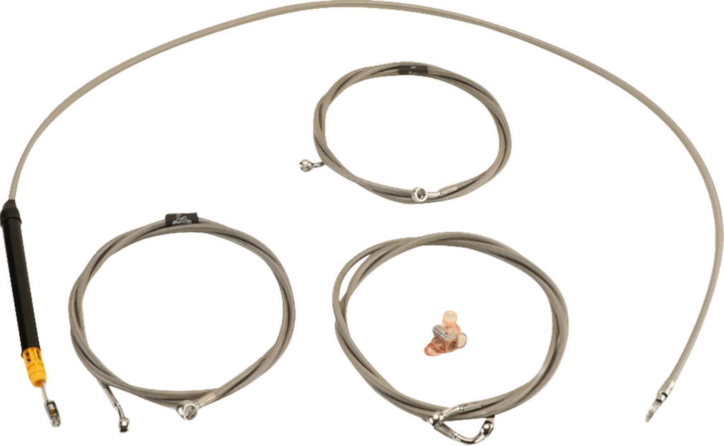 LA Choppers Handlebar Cable/Brake Line Kit - 15"