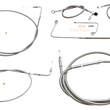 Load image into Gallery viewer, LA Choppers Handlebar Cable/Brake Line Kit - 15"