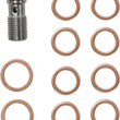 Load image into Gallery viewer, LA Choppers Handlebar Cable/Brake Line Kit - 18" - 20" Ape Hanger Handlebars - Black Vinyl LA-8056KT-19B - Side View