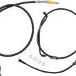Load image into Gallery viewer, LA Choppers Handlebar Cable/Brake Line Kit - 18" - 20" Ape Hanger Handlebars - Midnight LA-8155KT-19M - Main Product View