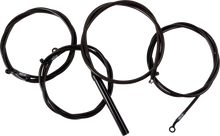 Load image into Gallery viewer, LA Choppers Handlebar Cable/Brake Line Kit - Complete - 12" - 14" Handlebars - Midnight LA-8059KT2-13M - Main Product View
