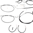 Load image into Gallery viewer, LA Choppers Handlebar Cable/Brake Line Kit - 15"
