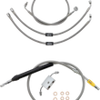 Load image into Gallery viewer, LA Choppers Handlebar Cable/Brake Line Kit - 12"