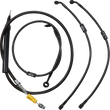Load image into Gallery viewer, LA Choppers Handlebar Cable/Brake Line Kit - 15"