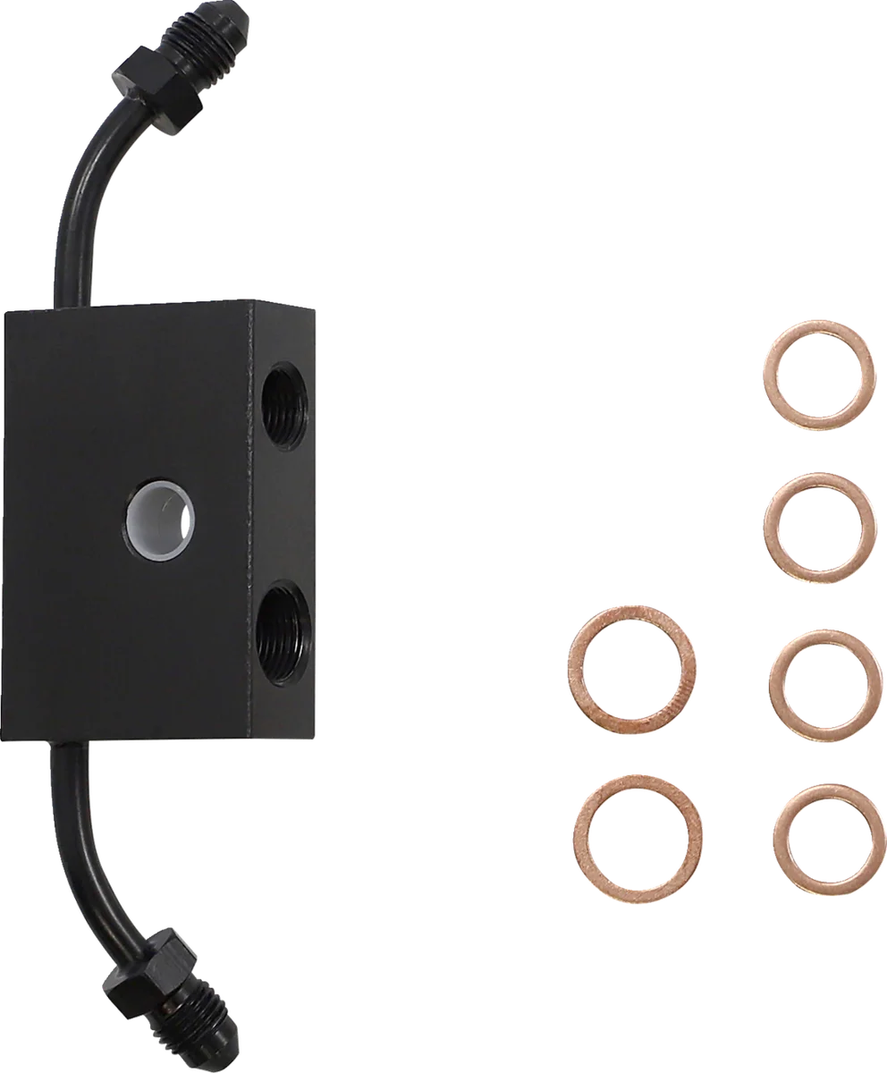 LA Choppers Handlebar Cable/Brake Line Kit - 15"