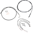 Load image into Gallery viewer, LA Choppers Handlebar Cable/Brake Line Kit - 12"