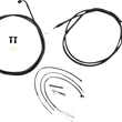 Load image into Gallery viewer, LA Choppers Handlebar Cable/Brake Line Kit - 12"
