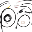 Load image into Gallery viewer, LA Choppers Handlebar Cable/Brake Line Kit - 12"