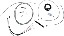 Load image into Gallery viewer, LA Choppers Handlebar Cable/Brake Line Kit - 12"