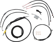Load image into Gallery viewer, LA Choppers Handlebar Cable/Brake Line Kit - 15"
