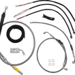 Load image into Gallery viewer, LA Choppers Handlebar Cable/Brake Line Kit - 15"