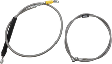 Load image into Gallery viewer, LA Choppers Handlebar Cable/Brake Line Kit - 15"