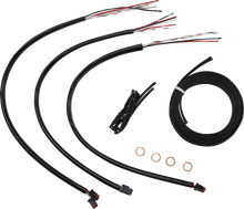 Load image into Gallery viewer, LA Choppers Handlebar Cable/Brake Line Kit - 15"