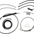 Load image into Gallery viewer, LA Choppers Handlebar Cable/Brake Line Kit - 15"