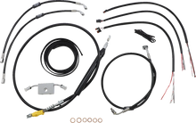 Load image into Gallery viewer, LA Choppers Handlebar Cable/Brake Line Kit - 18"