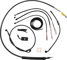Load image into Gallery viewer, LA Choppers Handlebar Cable/Brake Line Kit - 18"