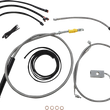 Load image into Gallery viewer, LA Choppers Handlebar Cable/Brake Line Kit - 18"